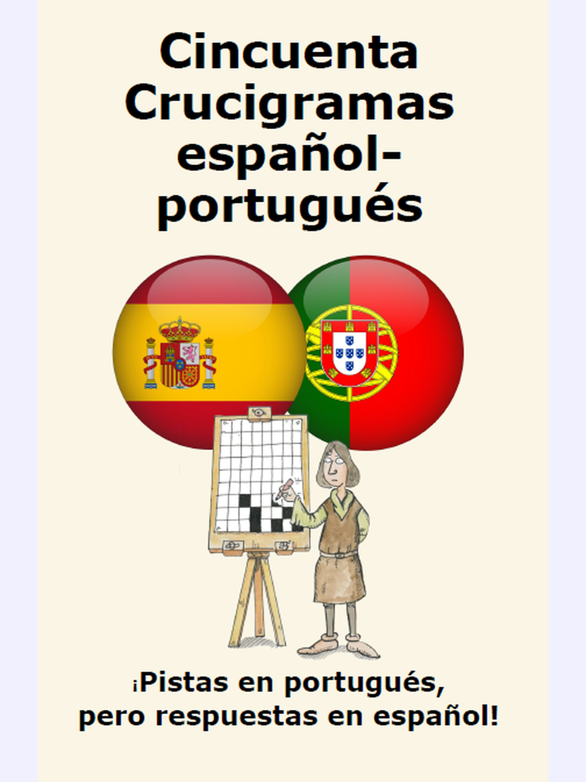 Cincuenta Crucigramas español-portugués : Slovenian Clues - English Answers!