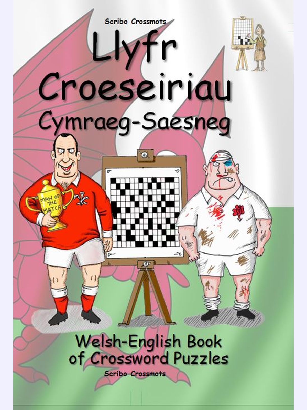 Llyfr Croeseiriau Cymraeg-Saesneg : Welsh-English Book of Crossword Puzzles