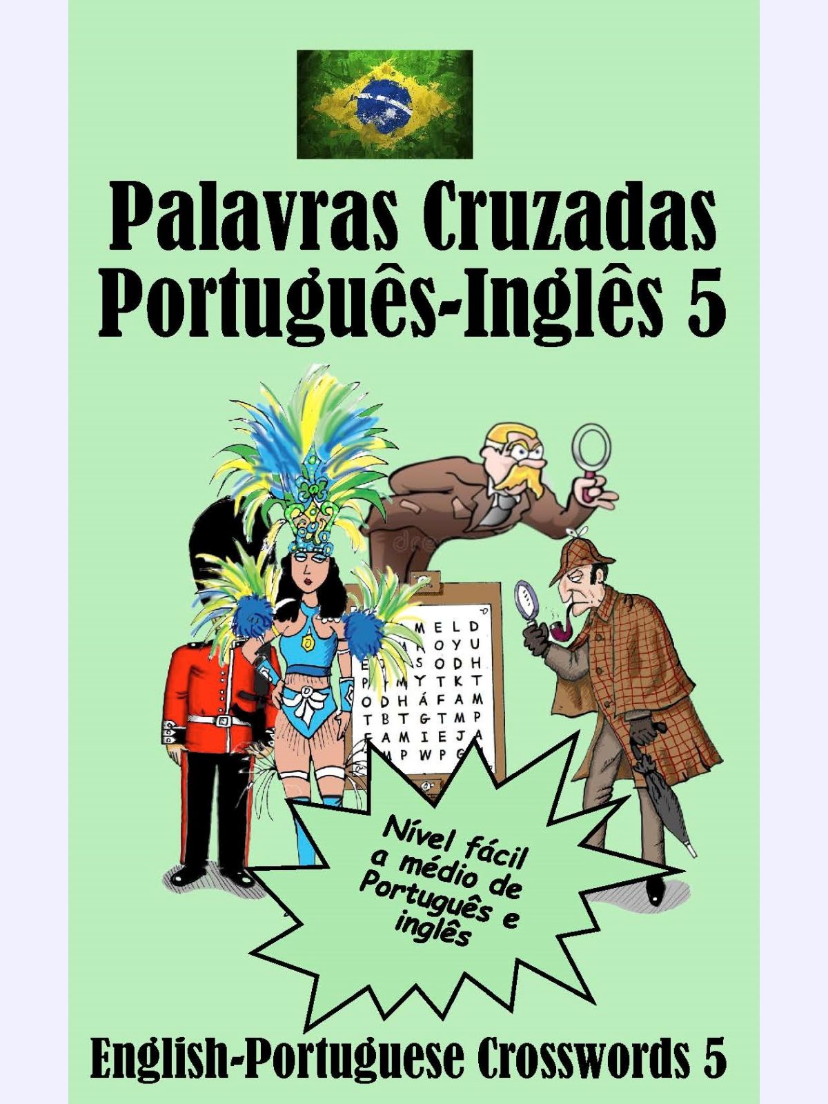 Palavras-cruzadas português-inglês - 5 : English-Portuguese Crosswords 5