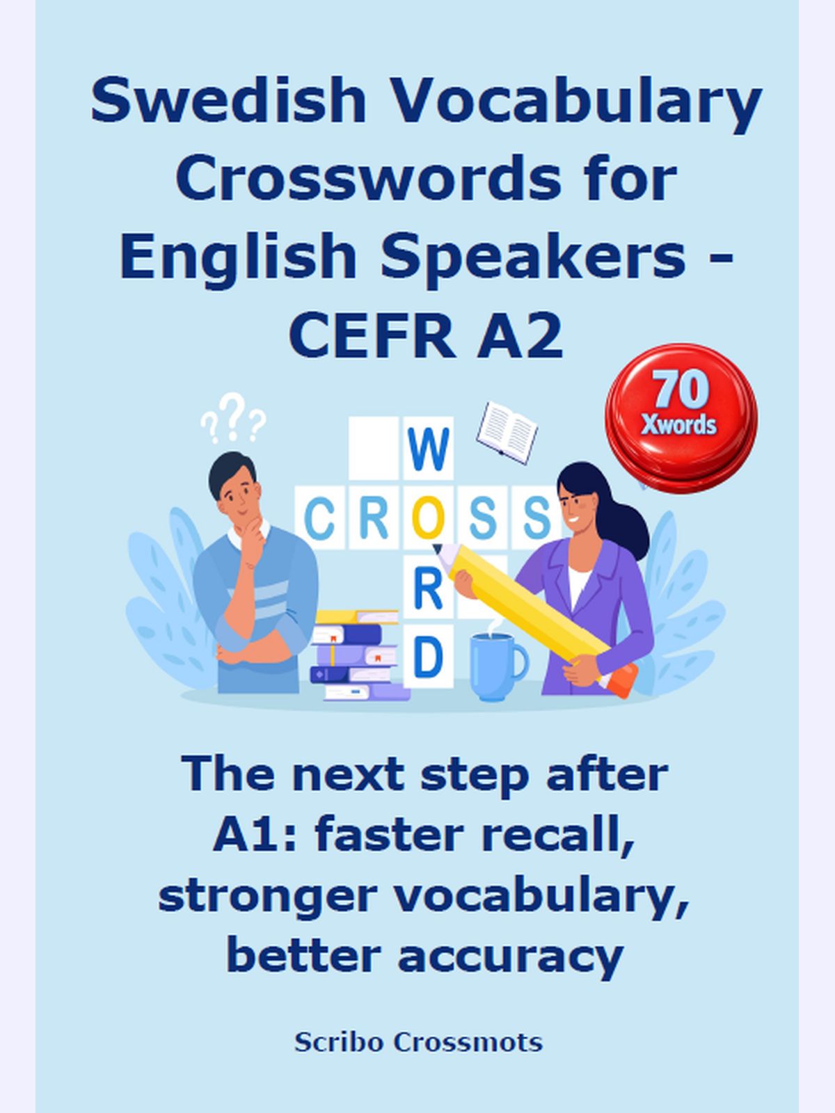 Swedish Vocabulary Crosswords for English Speakers - CEFR A2