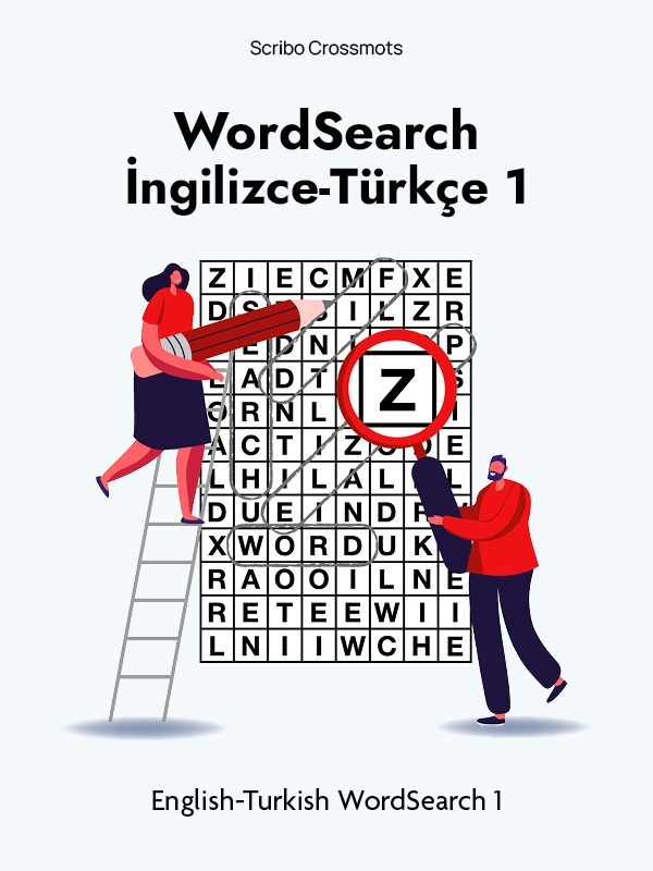 WordSearch İngilizce-Türkçe 1 : English-Turkish WordSearch 1
